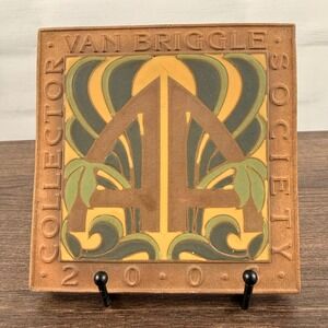 Van Briggle 2003 Collector Society Art Pottery Tile Arts & Crafts